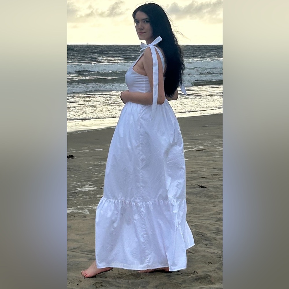 Express White Maxi Dress
